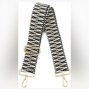 NIP Wide Guitar Strap Style Purse Strap Replacement Crossbody Shoulder